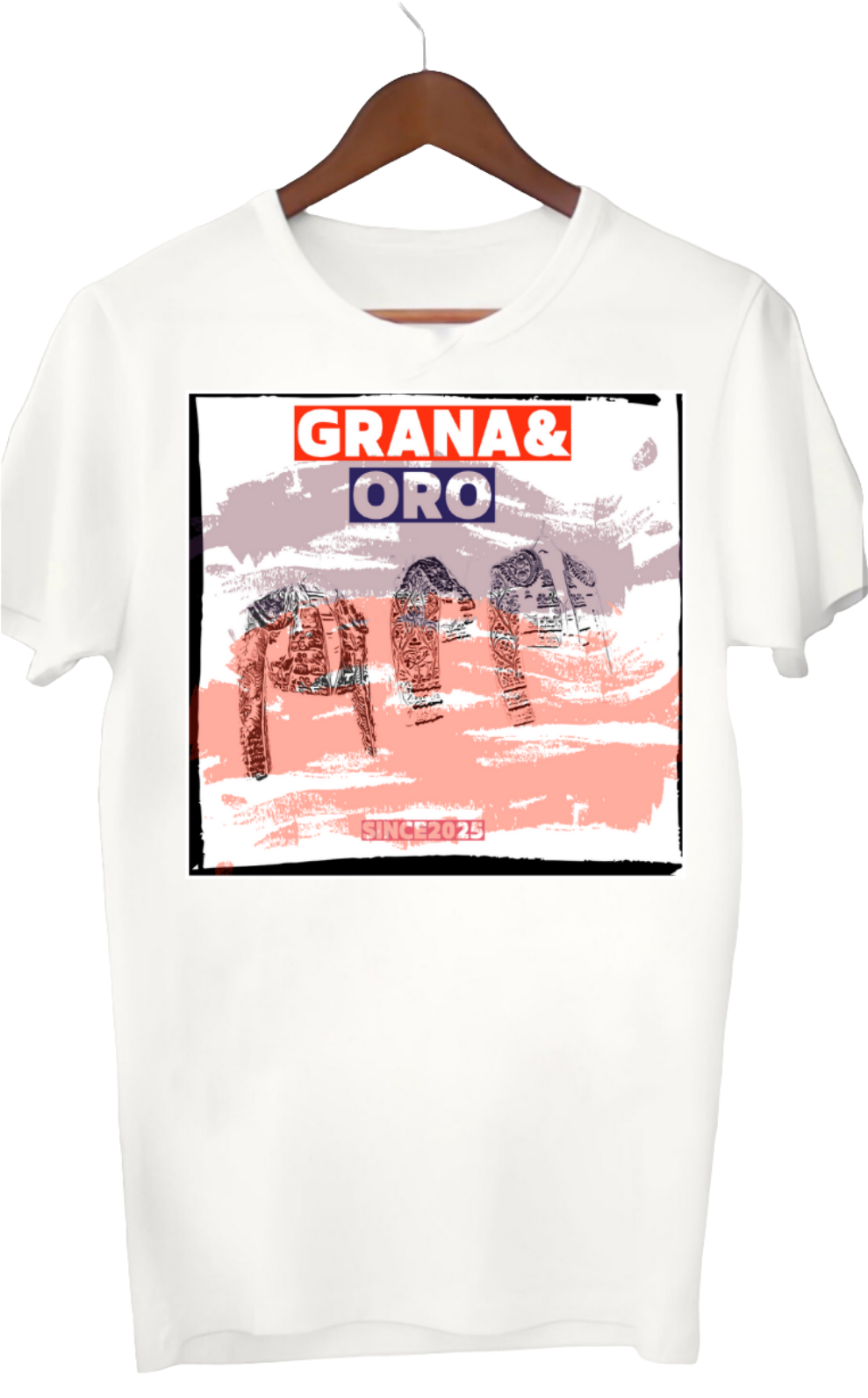 Camiseta "GRANA&ORO"