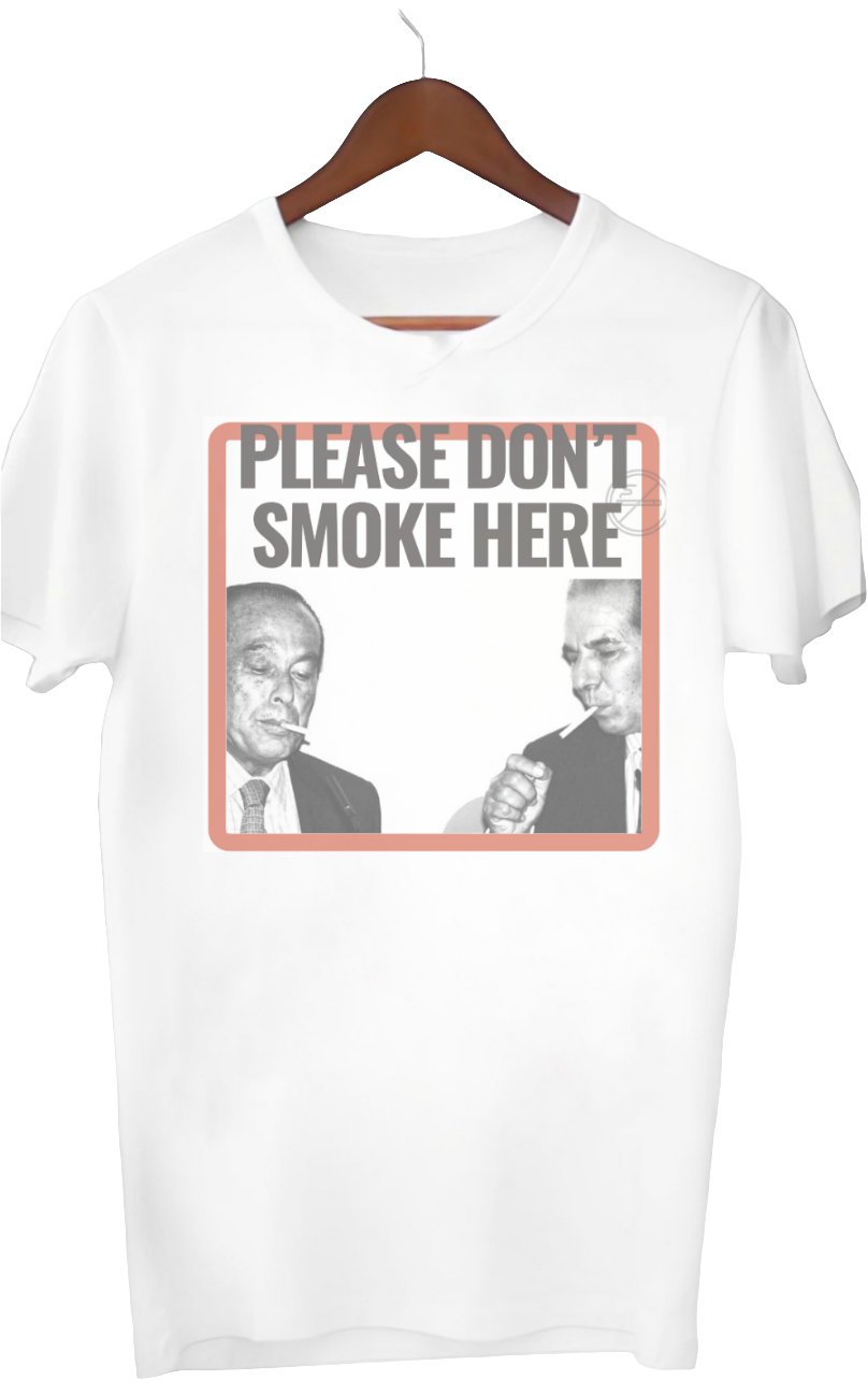 Camiseta "NO SMOKING "