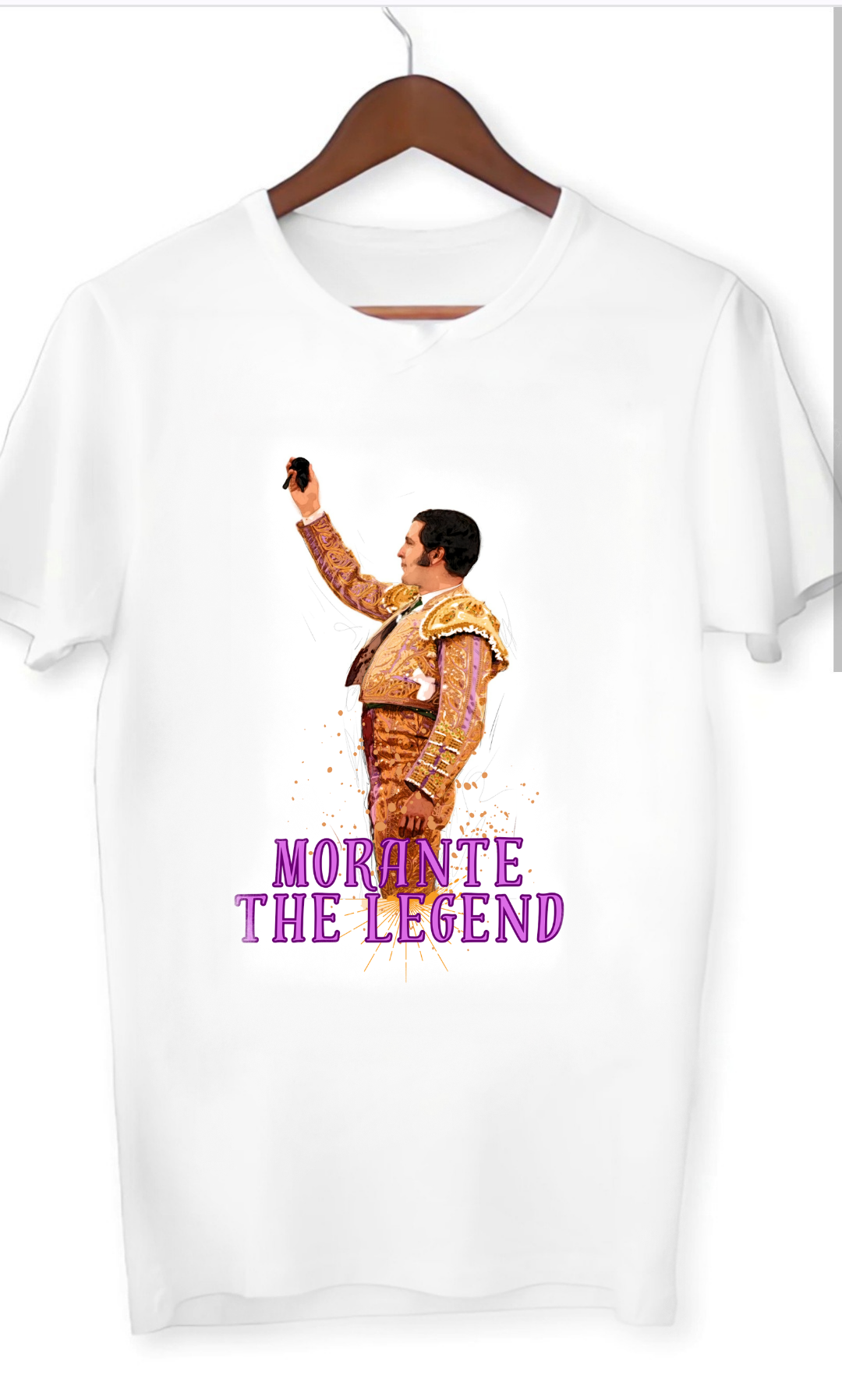 Camiseta "moranteThe Legend"
